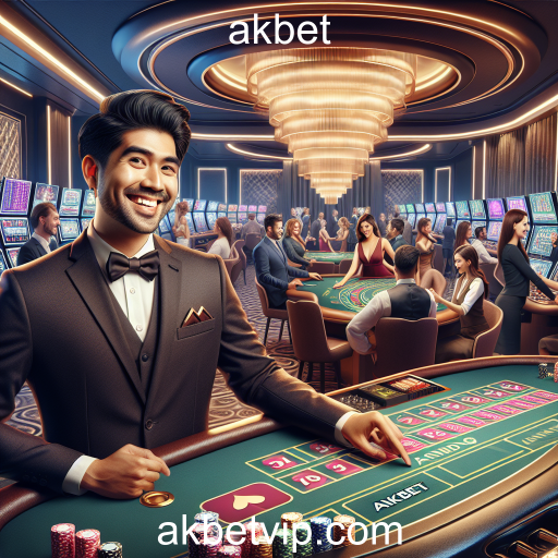 Experiência Imersiva no Cassino Ao Vivo do akbet